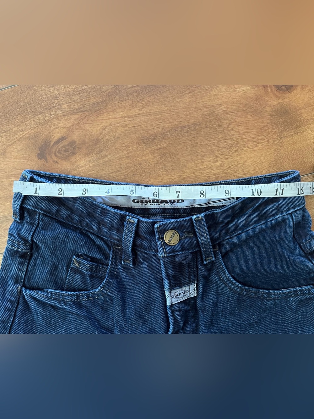 Vintage 90s Marithe Francois Girbaud Women's Jeans in Dark Blue - Picture 9 of 11